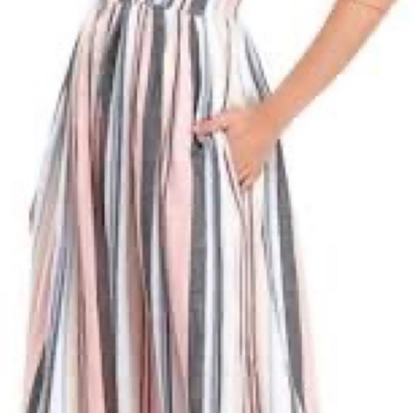 Free People Lilah Striped Boho Midi - Picture 3 of 7